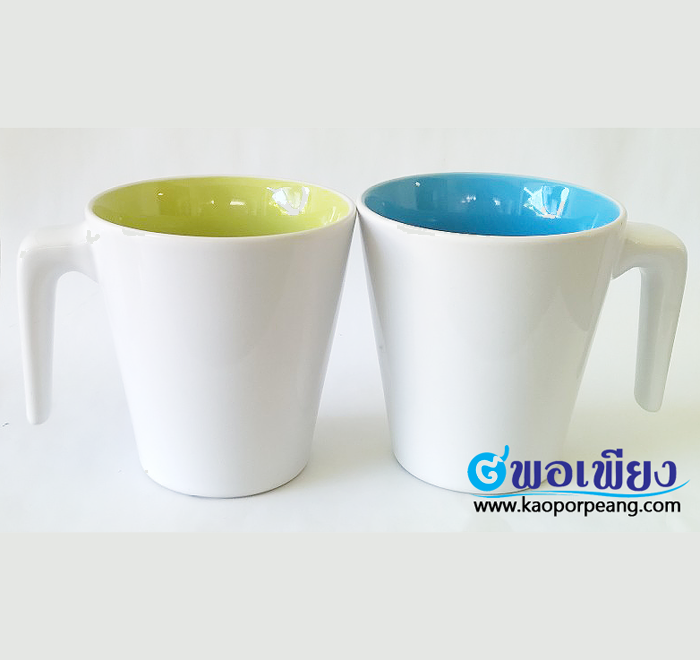 แก้วเซรามิค แก้วมัค Mug สกรีนโลโก้ พิมพ์โลโก้