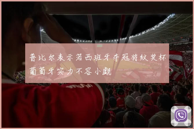 普比尔表示若西班牙夺冠将纹奖杯葡萄牙实力不容小觑